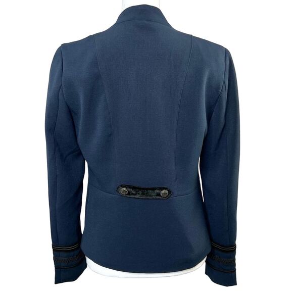 ONLY x ASOS Womens Size 6 Navy Jemina Military Jacket NWT Short Blazer EU 34 - Picture 7 of 13